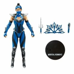 Kitana Mortal Kombat 3 Action Figure 18 Cm -Sconto Modello Giocattolo in Italia x mcf11012 8 e 1