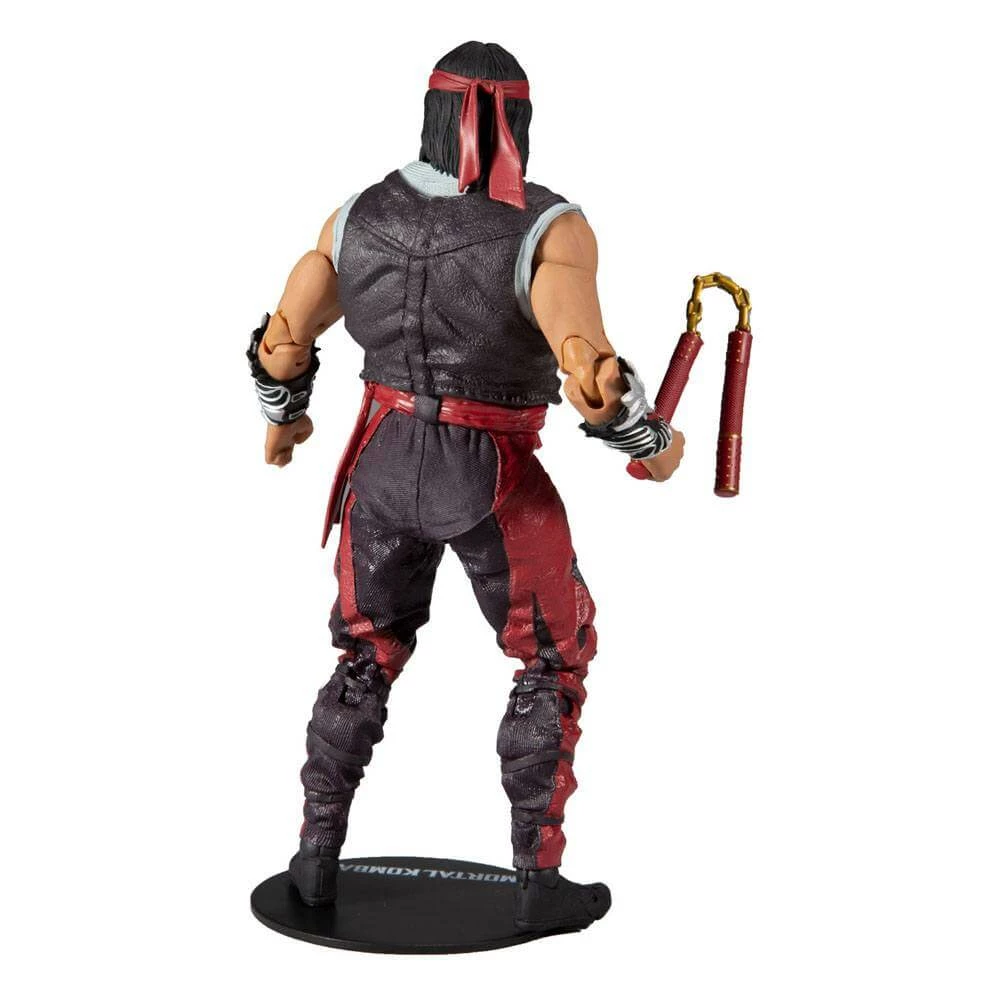 Liu Kang Mortal Kombat Action Figure 18 Cm 7 Liu Kang Mortal Kombat Action Figure 18 Cm - immagine 5