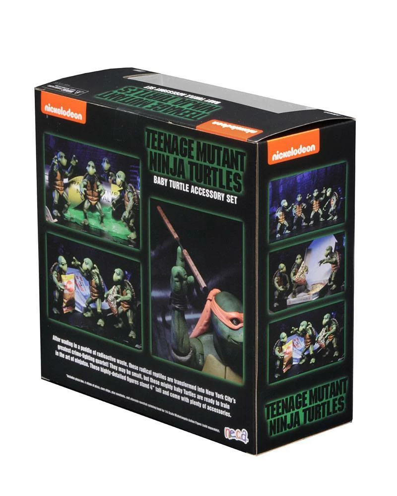 Teenage Mutant Ninja Turtles Action Figure TMNT 4-Pack 1/4 Baby Turtles 10 Cm NECA 54064 7 Teenage Mutant Ninja Turtles Action Figure TMNT 4-Pack 1/4 Baby Turtles 10 Cm NECA 54064 - immagine 5