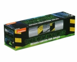 Scatola Metallica Mutagena Replica 1/1 TMNT Tartarughe Ninja Turtles 1990 Mutagen Canister NECA 54066