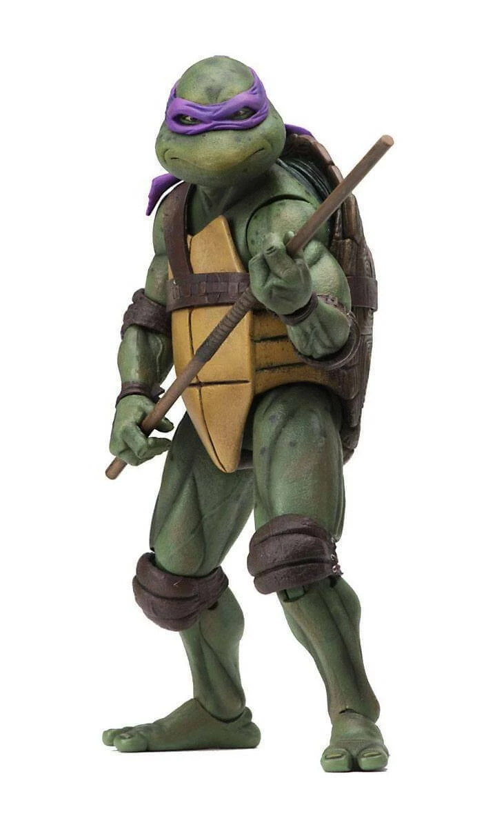 Action Figures Teenage Mutant Ninja Turtles 1990 Tartarughe Ninja TMNT NECA 18cm 4 Action Figures Teenage Mutant Ninja Turtles 1990 Tartarughe Ninja TMNT NECA 18cm - immagine 2