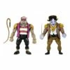 NECA Pirate Rocksteady & Bebop Teenage Mutant Ninja Turtles: Turtles In Time Action Figure 2-Pack 18 Cm -Sconto Modello Giocattolo in Italia x neca54176