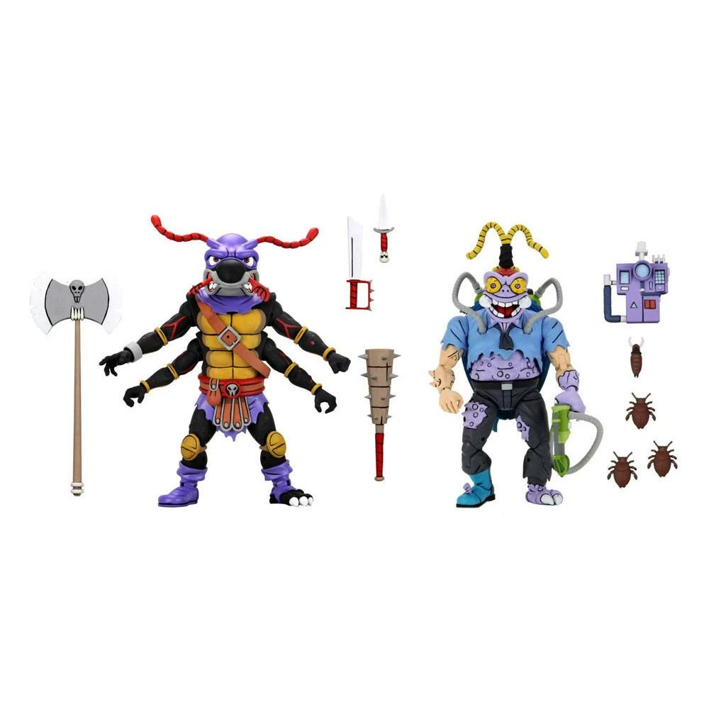 Antrax & Scumbug Teenage Mutant Ninja Turtles Action Figure 2-Pack 18 Cm NECA 54227 3 Antrax & Scumbug Teenage Mutant Ninja Turtles Action Figure 2-Pack 18 Cm NECA 54227