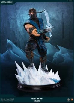 Sub Zero Statuetta Mortal Kombat X 1/4 Spada Kori Blade Exclusive 54 Cm