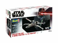 Revell Star Wars Model Kit Gift Set 1/57 X-Wing Fighter & 1/65 TIE Fighter -Sconto Modello Giocattolo in Italia x rev06054 c 1