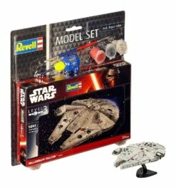Revell Star Wars Model Kit 1/241 Model Set Millennium Falcon 10 Cm