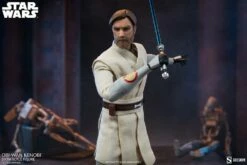 Obi-Wan Kenobi Star Wars The Clone Wars Action Figure 1/6 30 Cm -Sconto Modello Giocattolo in Italia x ss100463 d
