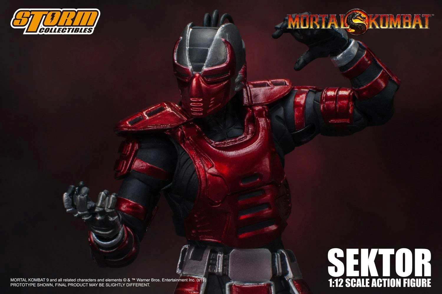 Mortal Kombat Action Figure 1/12 Sektor 18 Cm Beast Kingdom 5 Mortal Kombat Action Figure 1/12 Sektor 18 Cm Beast Kingdom - immagine 3