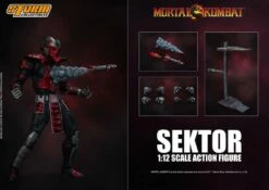 Mortal Kombat Action Figure 1/12 Sektor 18 Cm Beast Kingdom