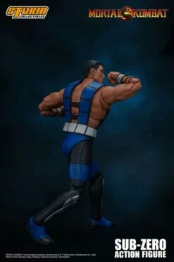 Sub-Zero (Unmasked) Mortal Kombat Action Figure 1/12 16 Cm -Sconto Modello Giocattolo in Italia x storm87163 h