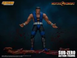 Sub-Zero (Unmasked) Mortal Kombat Action Figure 1/12 16 Cm -Sconto Modello Giocattolo in Italia x storm87163 r