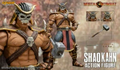 Shao Kahn Mortal Kombat Action Figure 1/12 18 Cm