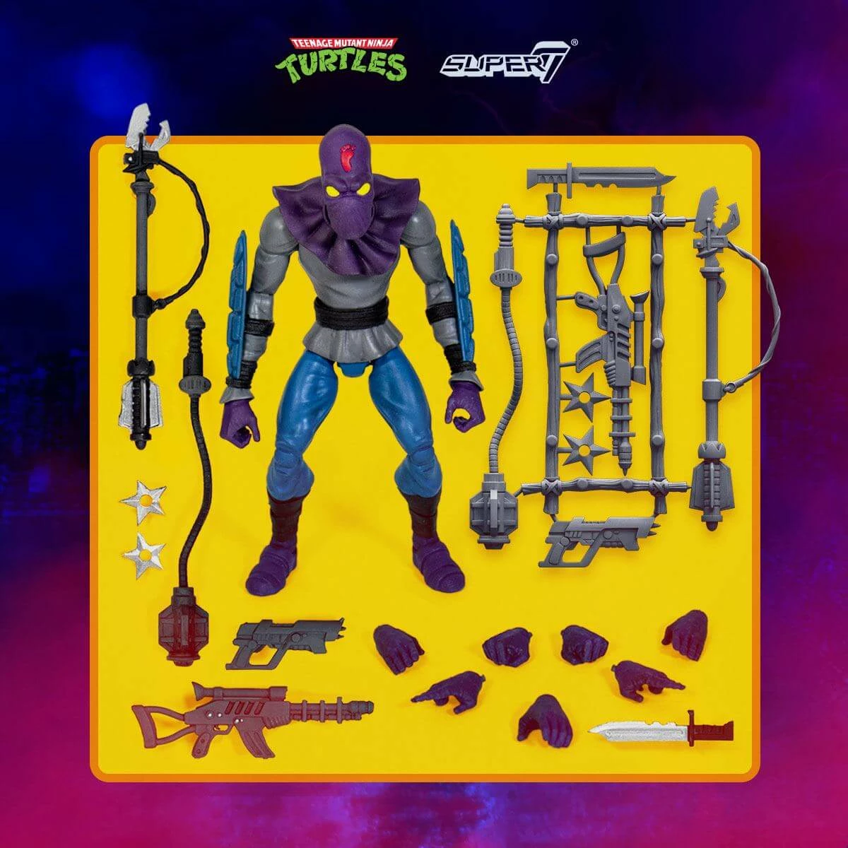 SUPER7 Foot Soldier Teenage Mutant Ninja Turtles Ultimates Action Figure 18 Cm 4 SUPER7 Foot Soldier Teenage Mutant Ninja Turtles Ultimates Action Figure 18 Cm - immagine 2