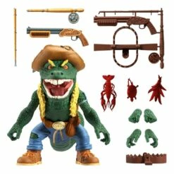SUPER7 Leatherhead Teenage Mutant Ninja Turtles Ultimates Action Figure 18 Cm