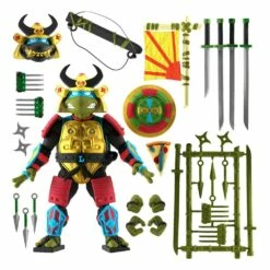 SUPER7 Leo The Sewer Samurai Teenage Mutant Ninja Turtles Ultimates Action Figure 18 Cm