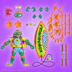 Sewer Surfer Mike Teenage Mutant Ninja Turtles Ultimates Action Figure 18 Cm - SEPTEMBER 2022 -Sconto Modello Giocattolo in Italia x sup7 ul tmntw06 srs 01 f 1
