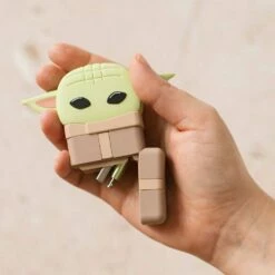 Star Wars The Mandalorian PowerSquad Flip Retractable Cable 3in1 The Child Adattatore USB - Micro USB Type C -Sconto Modello Giocattolo in Italia x thup 1002603 d